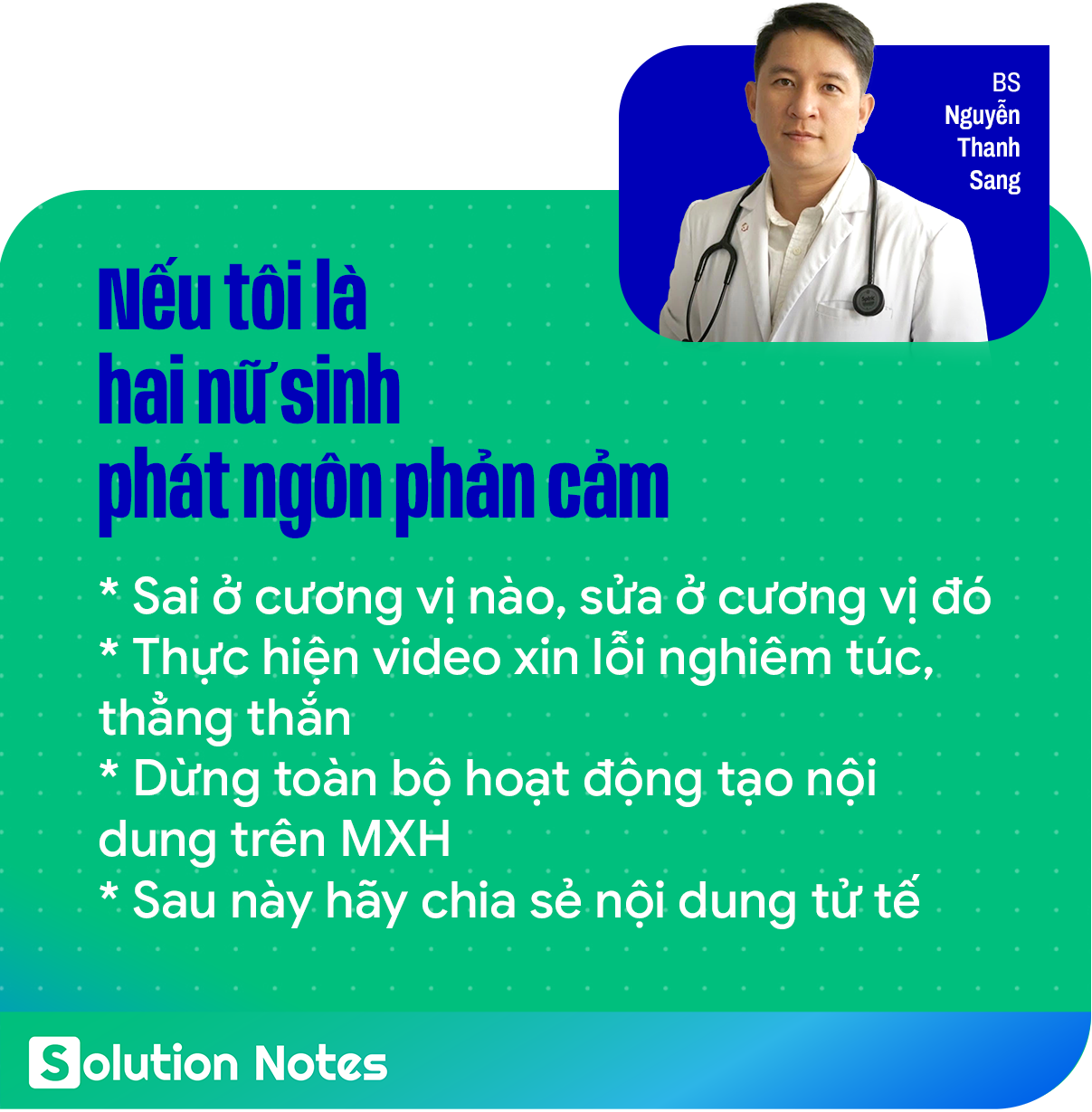 'Vì sao thầy được quyền mắng?' và vụ 2 nữ sinh trường y livestream phản cảm - Ảnh 1.