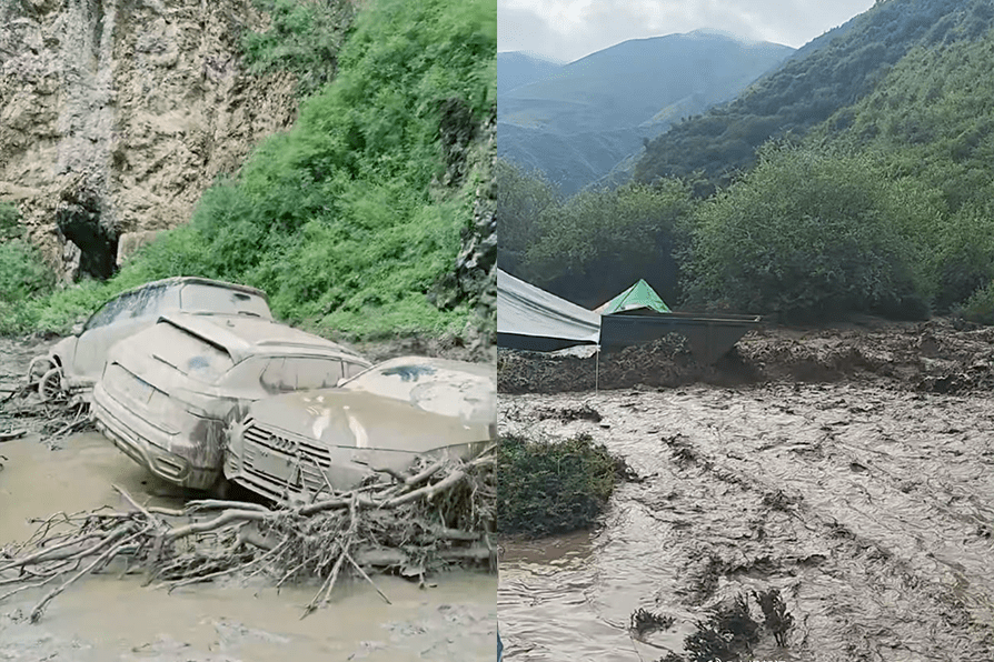 Lũ qu&eacute;t kinh ho&agrave;ng ở Trung Quốc 2026: 10 người thiệt mạng - Ảnh 2.