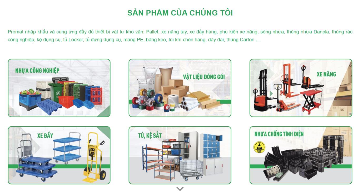 Promat – Công ty bán xe nâng tay uy tín tại Việt Nam 2026 - Ảnh 1. Promat – Công ty bán xe nâng tay uy tín tại Việt Nam 2026 - Ảnh 1.