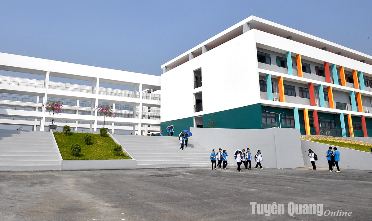 Vụ trường có 147 điểm 10 môn Toán tốt nghiệp ở Tuyên Quang: Là lứa học sinh chất lượng tốt hơn khoá khác - Ảnh 1.