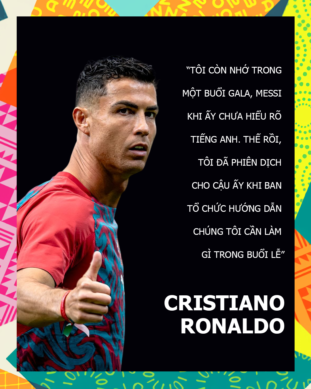 Ronaldo lại &ldquo;khi&ecirc;u chiến&rdquo; Messi: H&atilde;y tận hưởng, nhưng đừng ngừng so s&aacute;nh! - Ảnh 3.