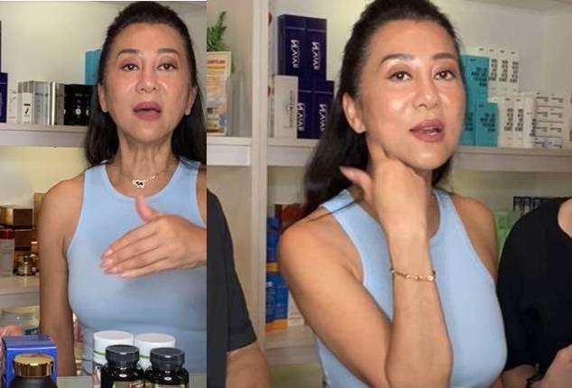 MC Kỳ Duy&ecirc;n 61 tuổi bị soi nhan sắc khi livestream - Ảnh 1.
