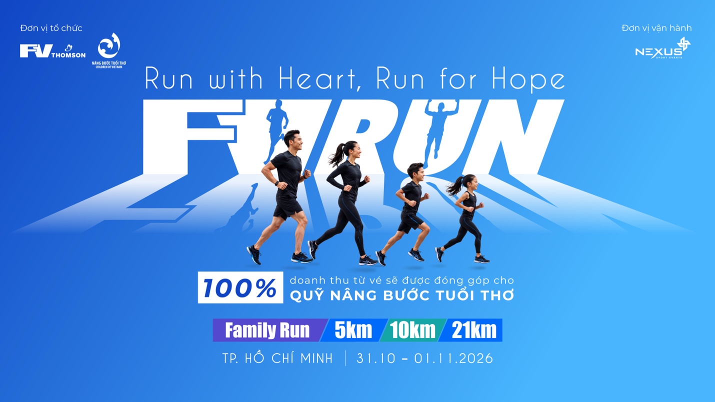 Công bố FV RUN - giải chạy gây quỹ hỗ trợ trẻ em nghèo khuyết tật - Ảnh 1.