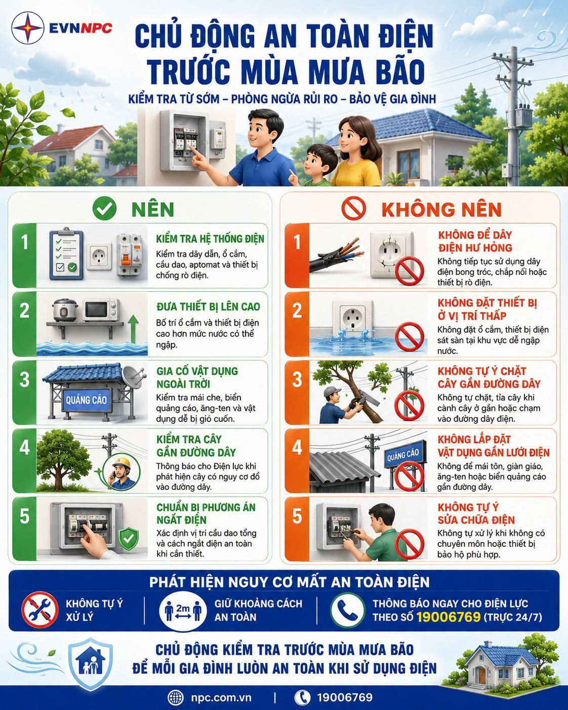Thông báo mới nhất từ EVN về an toàn điện trong mùa bão 2026 - Ảnh 2. Thông báo mới nhất từ EVN về an toàn điện trong mùa bão 2026 - Ảnh 2.