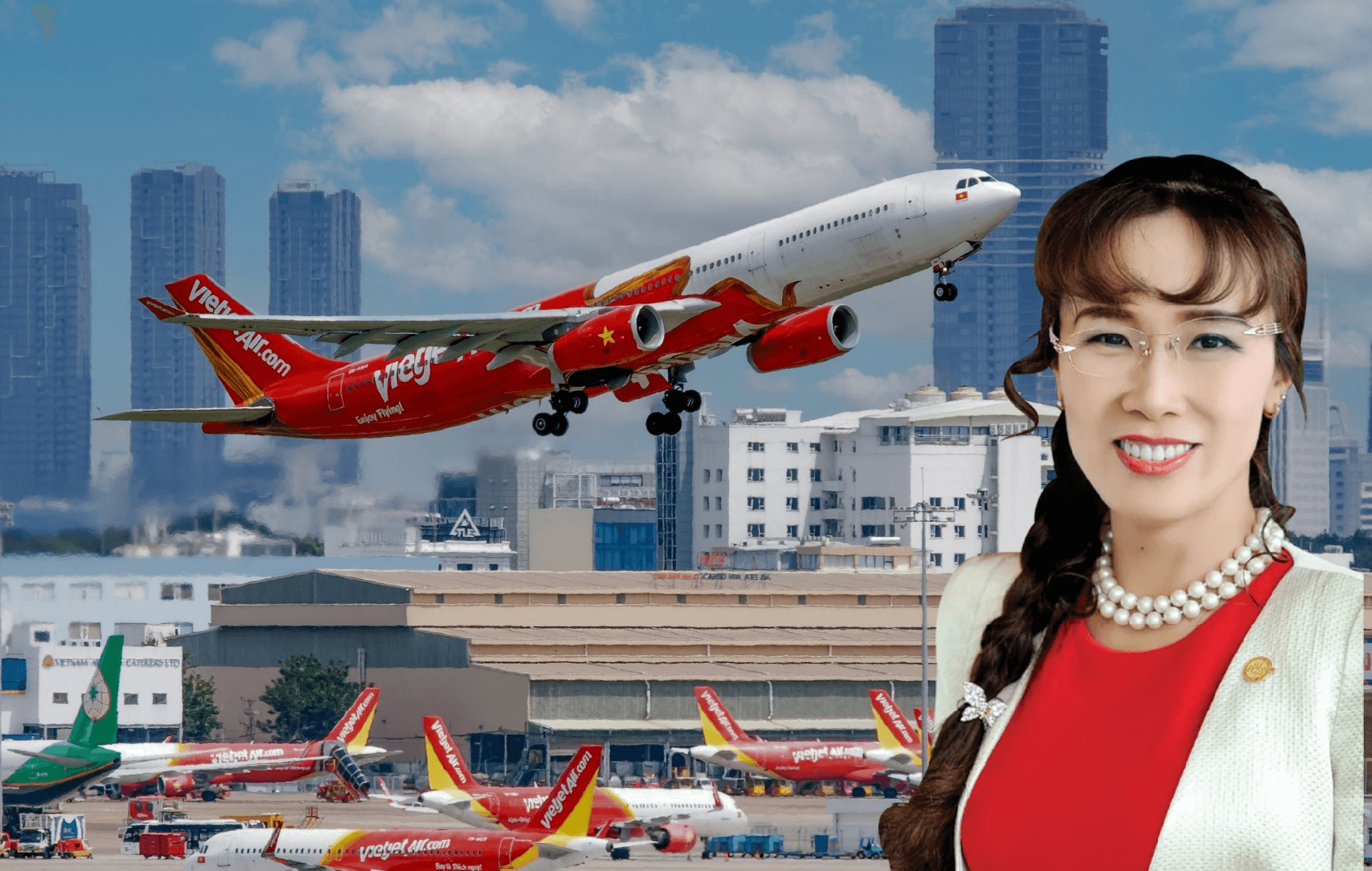 Dự &aacute;n hơn 1.000 tỷ n&acirc;ng cấp s&acirc;n bay tại tỉnh rộng nhất Việt Nam sắp ho&agrave;n th&agrave;nh, tỷ ph&uacute; Nguyễn Thị Phương Thảo đ&oacute;n tin vui lớn - Ảnh 1.