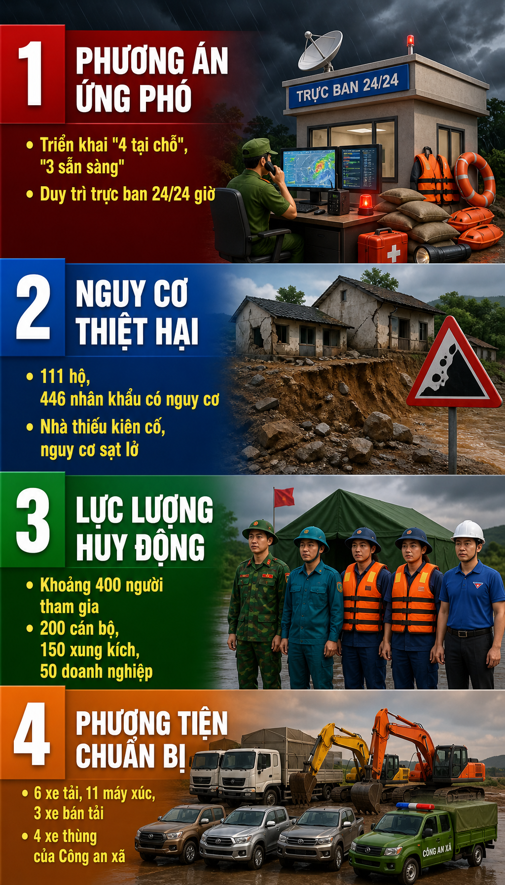 Cập nhật Bão số 1: Quảng Ninh nhiều nơi đã mất điện, gió rít liên hồi, khuyến cáo người dân không ra đường - Ảnh 4.