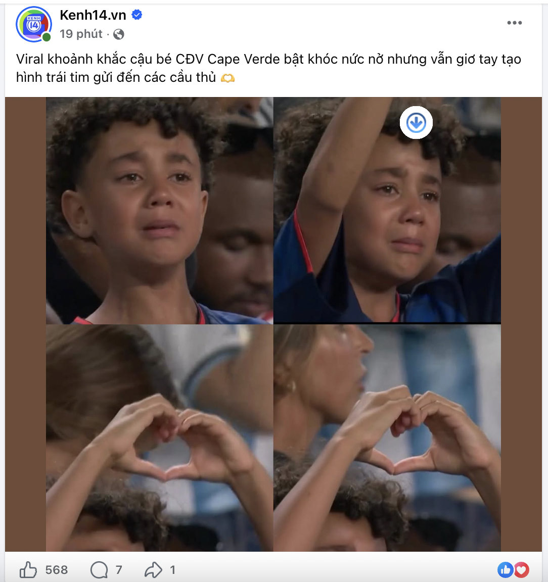 Danh t&iacute;nh của cậu b&eacute; Cape Verde rơi nước mắt khiến c&otilde;i mạng su&yacute;t mong Messi thua - Ảnh 10.