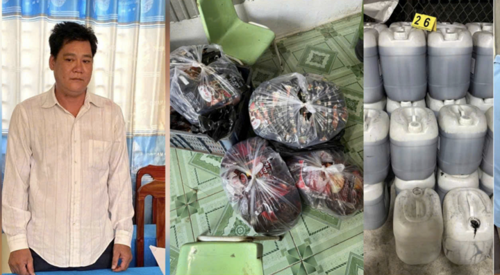 Triệt ph&aacute; đường d&acirc;y sản xuất h&agrave;ng giả ở An Giang: Bảo vệ quyền lợi người ti&ecirc;u d&ugrave;ng - Ảnh 2.