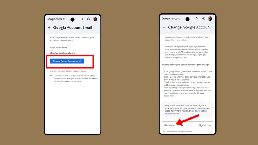 C&aacute;ch đổi t&ecirc;n t&agrave;i khoản Gmail tr&ecirc;n điện thọai dễ d&agrave;ng v&agrave; nhanh ch&oacute;ng - Ảnh 3.