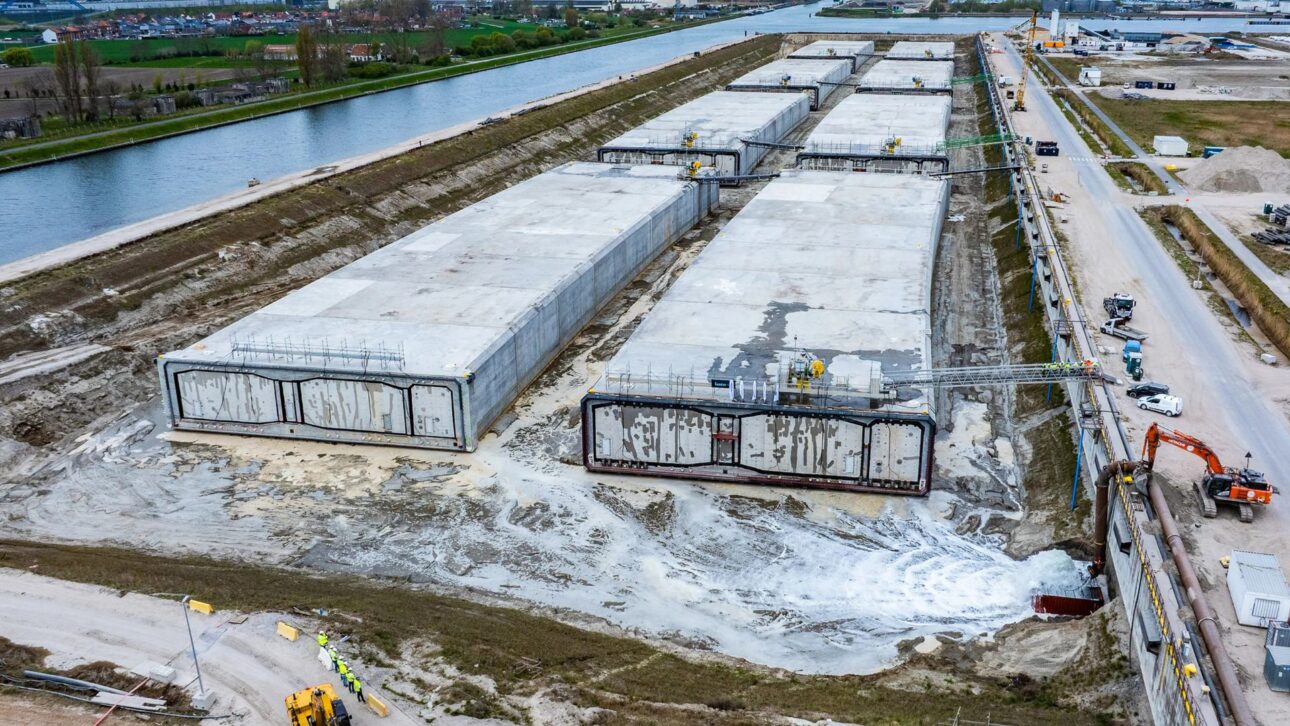 Công nghệ hầm ngầm tại Antwerp: Dự án 17 . 400 Tỷ đồng với 8 khối bê tông khổng lồ - Ảnh 1. Công nghệ hầm ngầm tại Antwerp: Dự án 17 . 400 Tỷ đồng với 8 khối bê tông khổng lồ - Ảnh 1.