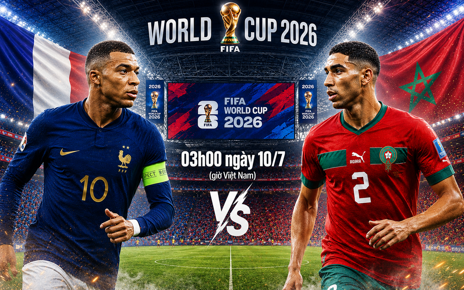 Lịch thi đấu World Cup h&ocirc;m nay 9/7: Ph&aacute;p gặp đội top 6 thế giới - Ảnh 1.
