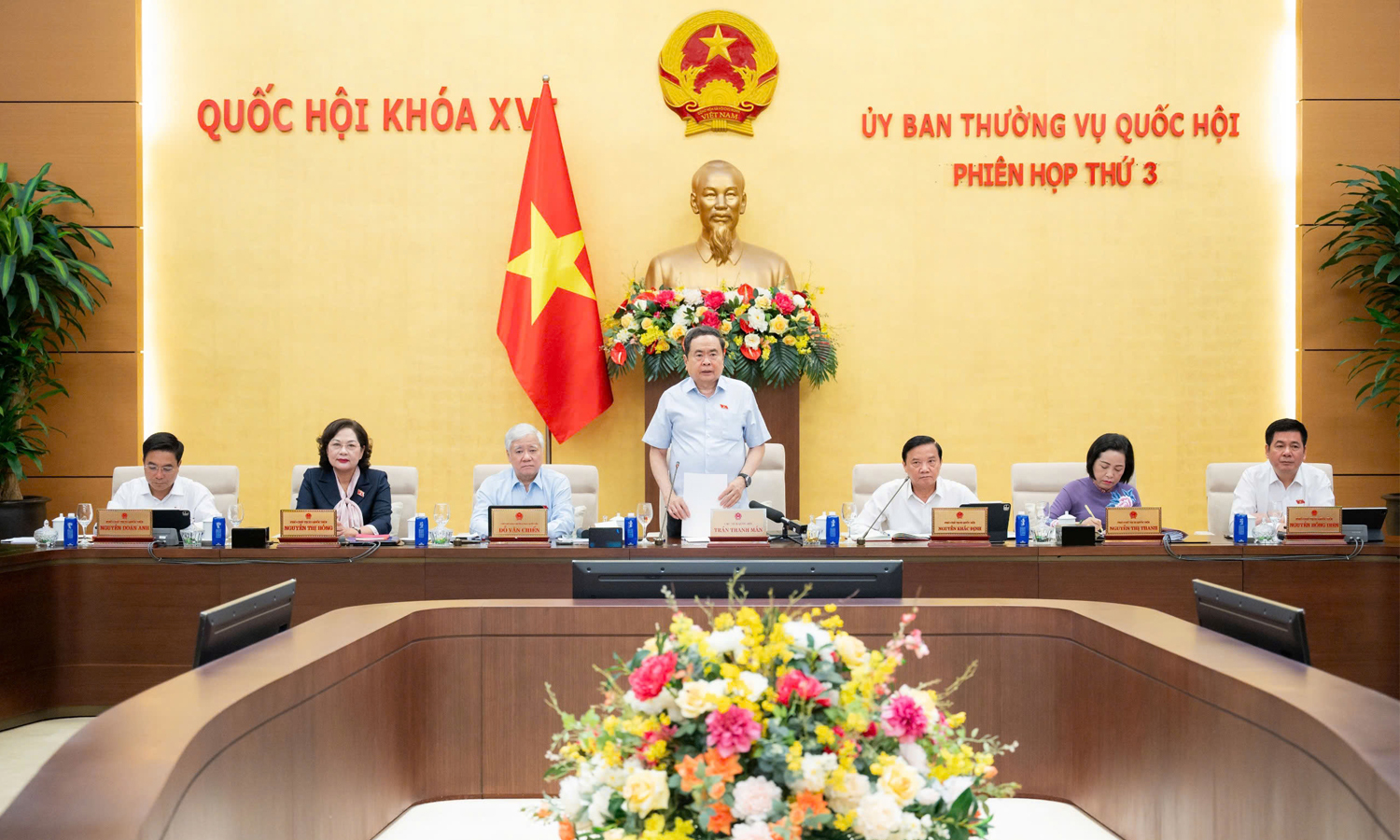 Ủy ban Thường vụ Quốc hội thảo luận Kỳ họp kh&ocirc;ng thường lệ th&aacute;ng 8 năm 2026 - Ảnh 1.