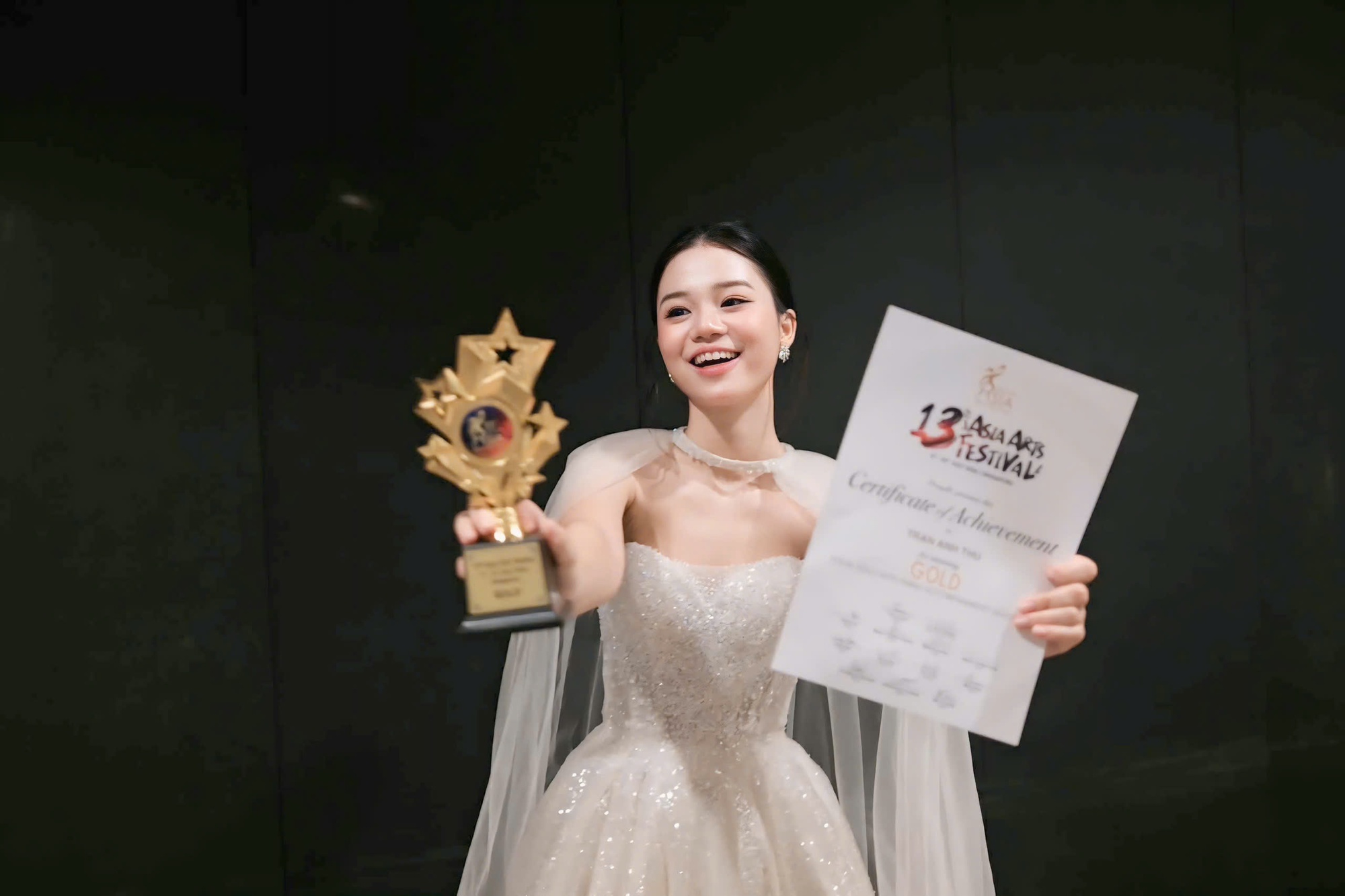 Anh Thư giành giải Vàng tại Asia Arts Festival 2026 - Ảnh 2. Anh Thư giành giải Vàng tại Asia Arts Festival 2026 - Ảnh 2.