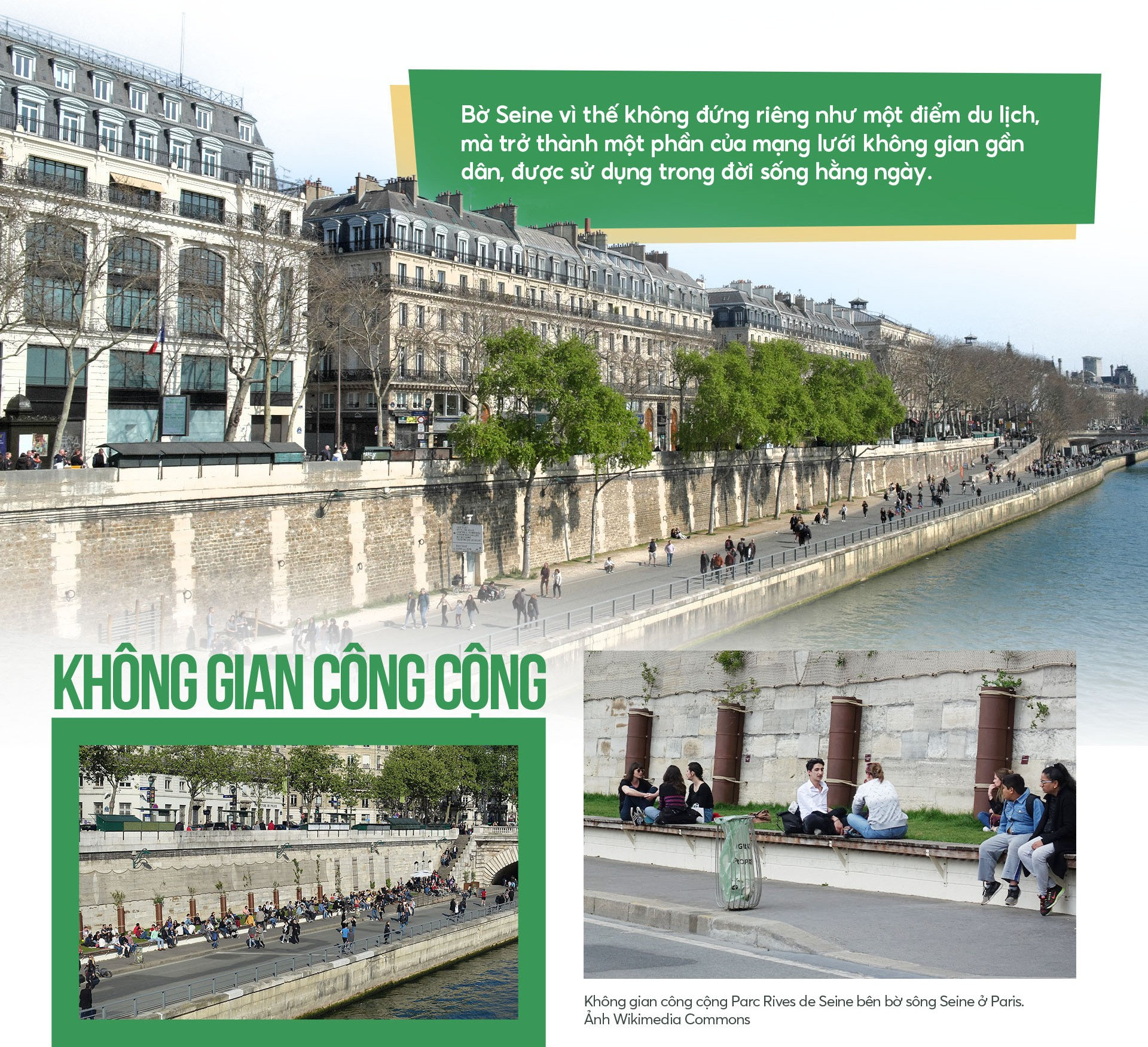 Cải tạo không gian công cộng tại bờ Seine Paris: Mô hình cho Hà Nội năm 2026 - Ảnh 6. Cải tạo không gian công cộng tại bờ Seine Paris: Mô hình cho Hà Nội năm 2026 - Ảnh 6.
