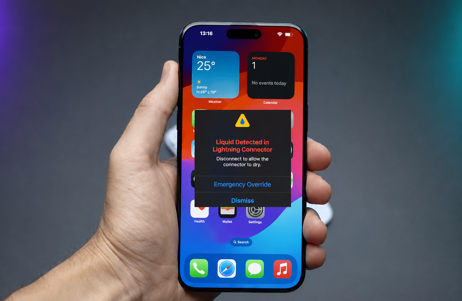 Apple iPhone cảnh báo người dùng không nên lạm dụng Emergency Override khi sạc - Ảnh 1. Apple iPhone cảnh báo người dùng không nên lạm dụng Emergency Override khi sạc - Ảnh 1.