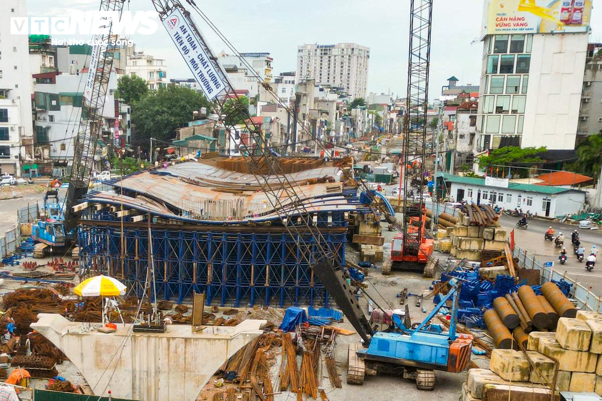 Tuyến Đường Vành đai 1 Hà Nội gần 7 . 800 Tỷ đồng hoàn thành trước 2 / 9 - Ảnh 12.
