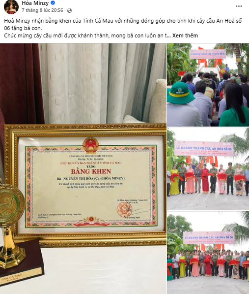 Ca sĩ Việt nhận bằng khen tỉnh C&agrave; Mau: Chạy show kh&ocirc;ng xuể sau hit 321 triệu views, hạnh ph&uacute;c b&ecirc;n h&ocirc;n phu Đại &uacute;y- Ảnh 1.