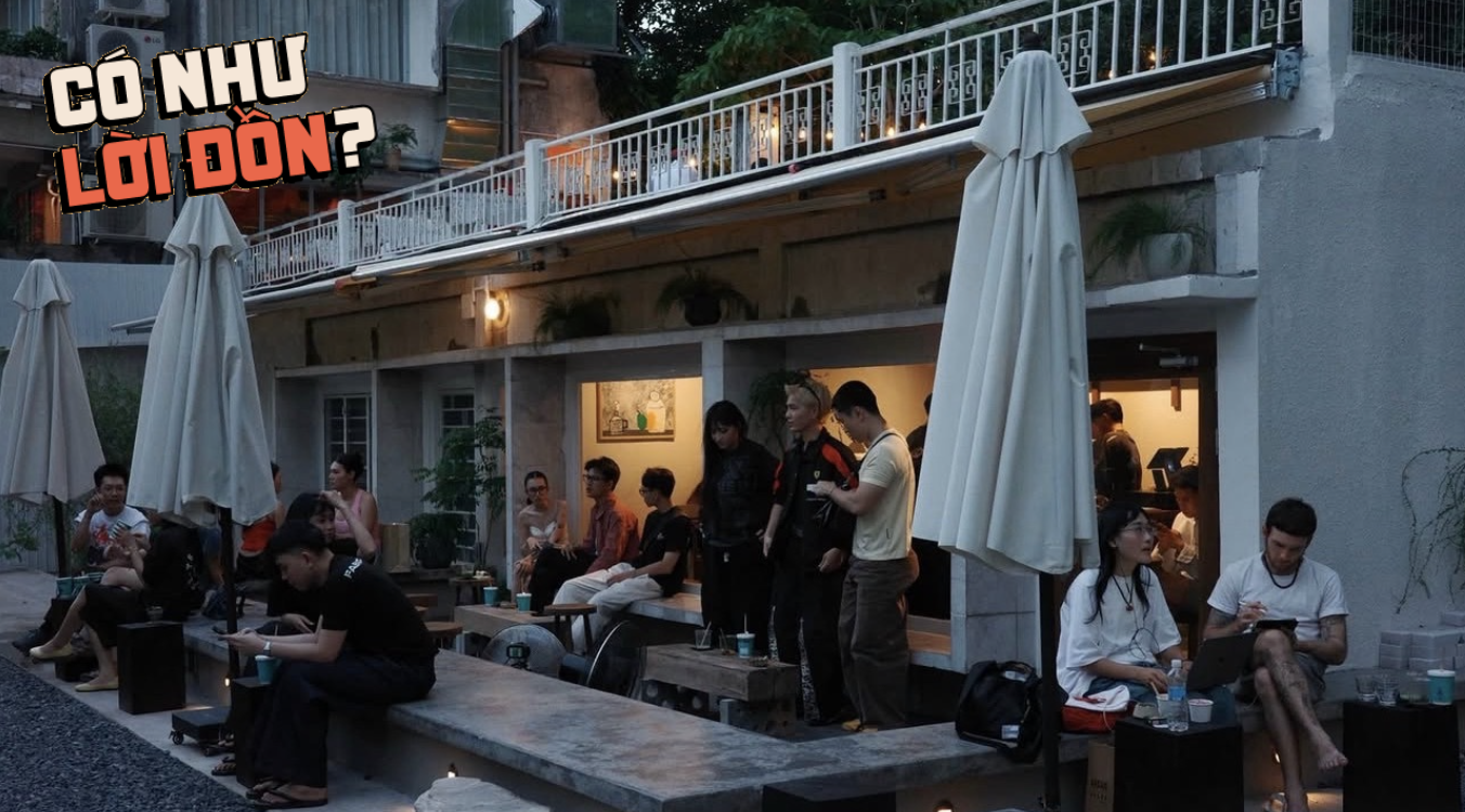 Quán cà phê của Văn Mai Hương ở Thảo Điền: Sân đỗ toàn siêu xe, MCK cũng yêu thích, đông đến mức phải đóng cửa để sắp xếp lại - Ảnh 1.