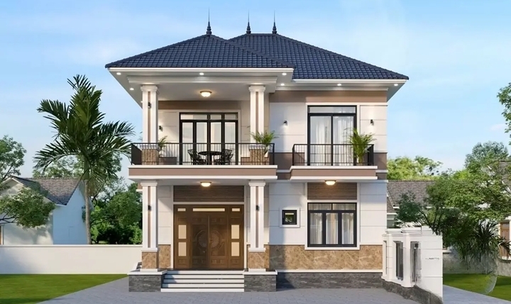 Chi ph&iacute; x&acirc;y nh&agrave; m&aacute;i Nhật 2 tầng 70m&sup2; khoảng bao nhi&ecirc;u? - Ảnh 1.