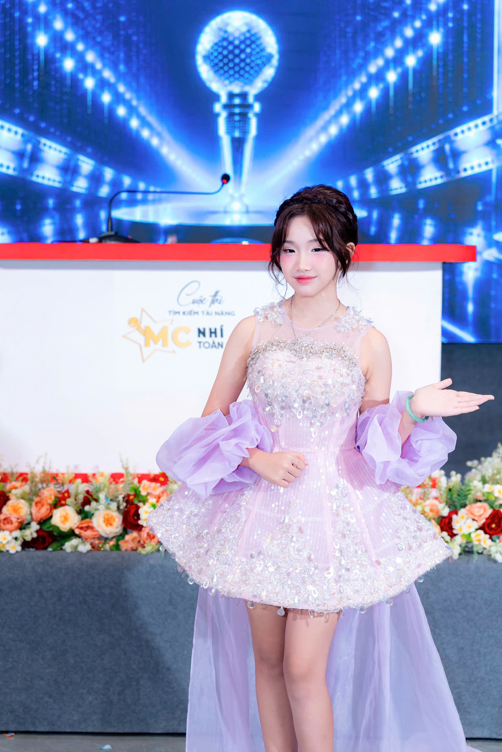 Dàn Đại sứ nhí "tiếp lửa" cho vòng Tứ kết Ngôi sao MC nhí truyền hình- Ảnh 2.