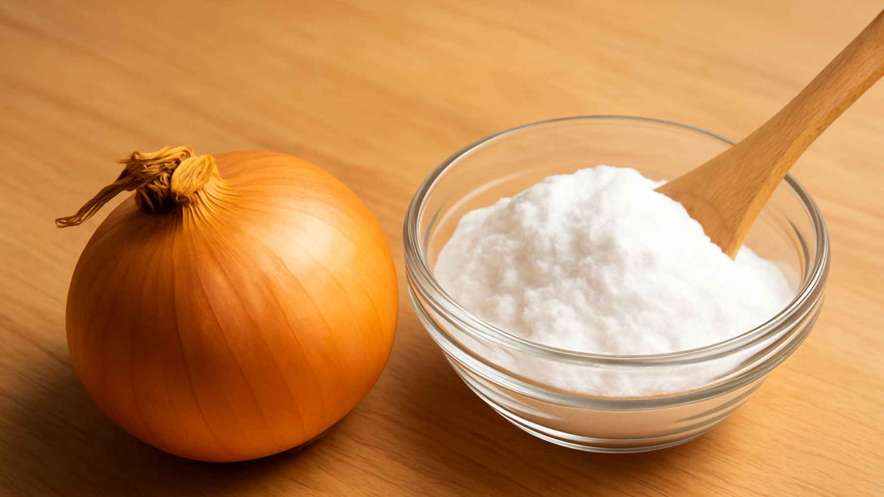 Vì sao nhiều người trộn hành tây với baking soda rồi đặt trong bếp?- Ảnh 2.