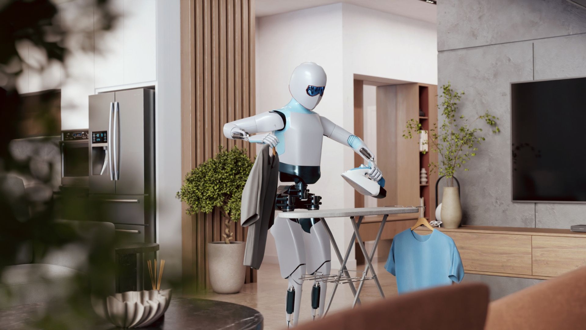 Samsung phát triển robot hình người giá rẻ nhờ công nghệ từ thiết bị gia dụng - Ảnh 3. Samsung phát triển robot hình người giá rẻ nhờ công nghệ từ thiết bị gia dụng - Ảnh 3.