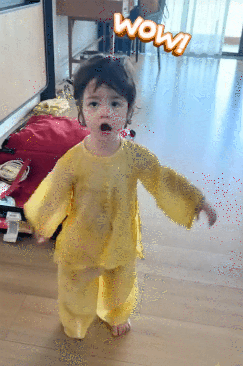 Ái nữ của Nhật Kim Anh: “Giao diện” lai Tây nhưng “hệ điều hành” đúng chuẩn em bé miền Tây - Ảnh 5.