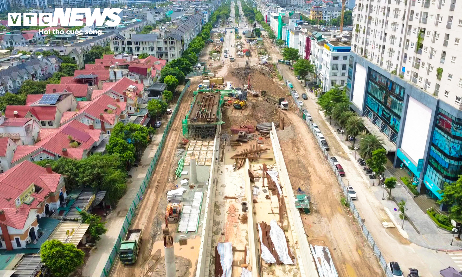 N&uacute;t giao V&agrave;nh đai 3 , 5 v&agrave; Đại lộ Thăng Long: Hầm chui 975m tại H&agrave; Nội - Ảnh 4.