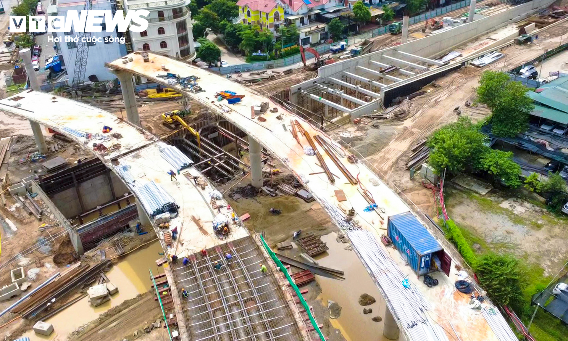 N&uacute;t giao V&agrave;nh đai 3 , 5 v&agrave; Đại lộ Thăng Long: Hầm chui 975m tại H&agrave; Nội - Ảnh 7.