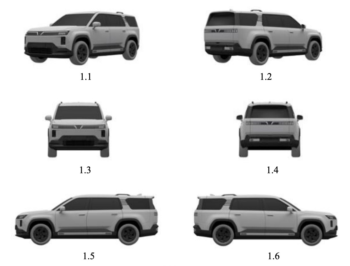SUV cỡ lớn mới lộ diện trong nhà máy VinFast: Dáng bề thế, gầm cao hơn VF 9, đồn đoán là EREV như VF Wild - Ảnh 2.