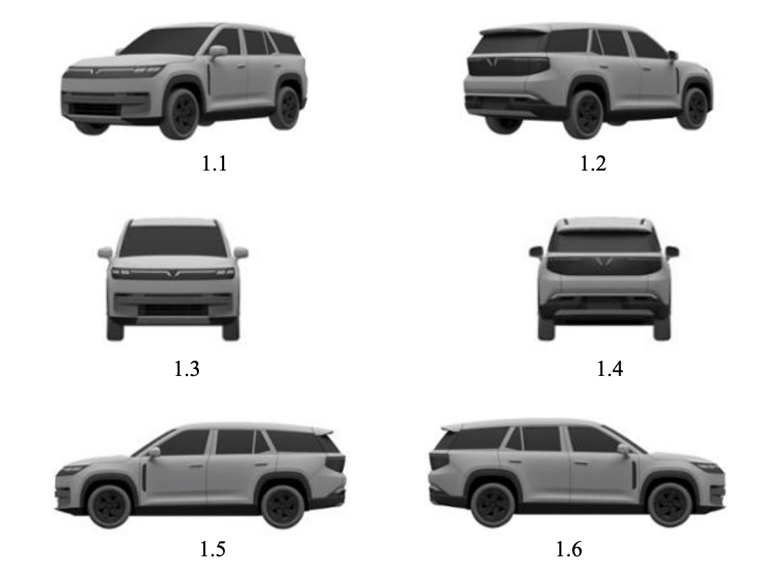 SUV cỡ lớn mới lộ diện trong nhà máy VinFast: Dáng bề thế, gầm cao hơn VF 9, đồn đoán là EREV như VF Wild - Ảnh 3.