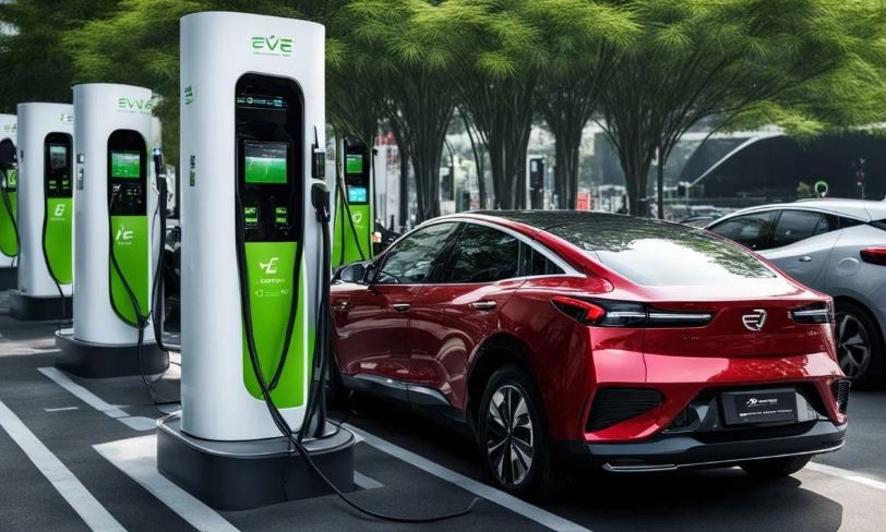 Tượng đ&agrave;i &ocirc; t&ocirc; Nhật Bản lung lay v&igrave; xe điện Trung Quốc- Ảnh 1.