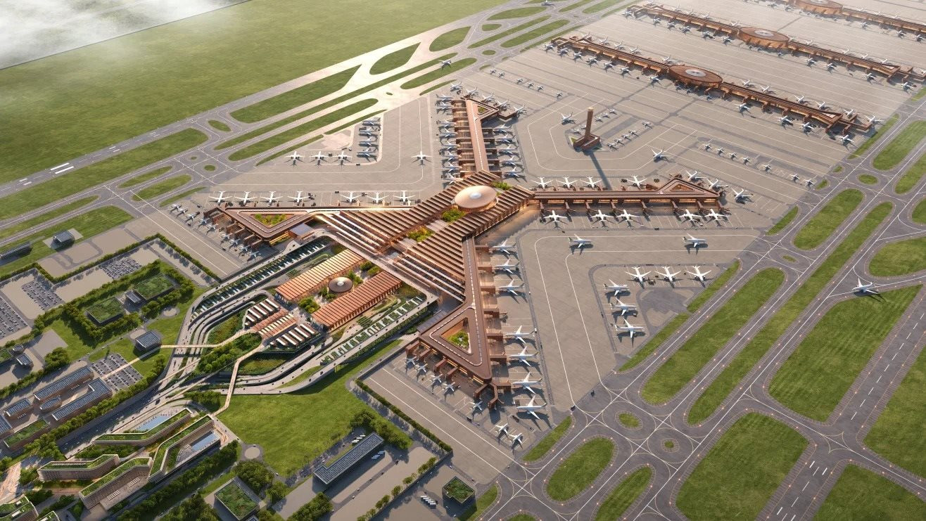 Dự án sân bay 12,5 tỷ USD, đón 110 triệu khách/năm: Nhà thầu Trung Quốc áp đảo, Mỹ ‘nóng ruột' cam kết bơm tiền - Ảnh 1.