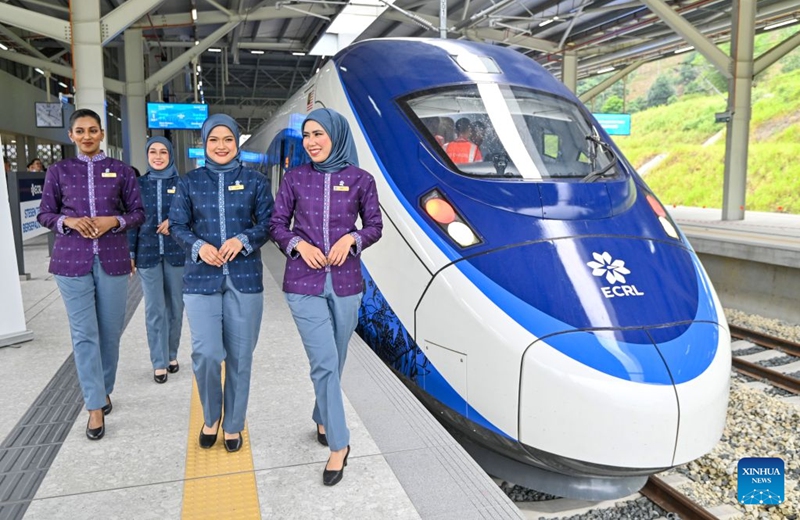 Chỉ sau hơn 2 năm, đường sắt cao tốc hơn 18 tỷ USD, d&agrave;i 665 km do Trung Quốc x&acirc;y dựng tại nước l&aacute;ng giềng Việt Nam chuẩn bị khai th&aacute;c thương mại giai đoạn 1 - Ảnh 2.