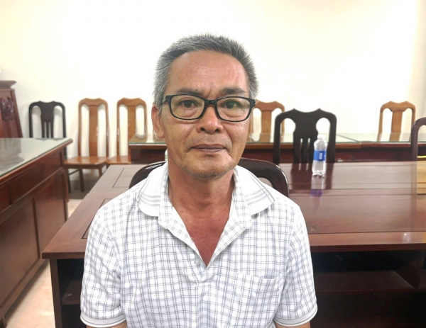 Thi hành lệnh bắt tạm giam môi giới đất đai Trần Hoàng Vũ SN 1969 - Ảnh 1.