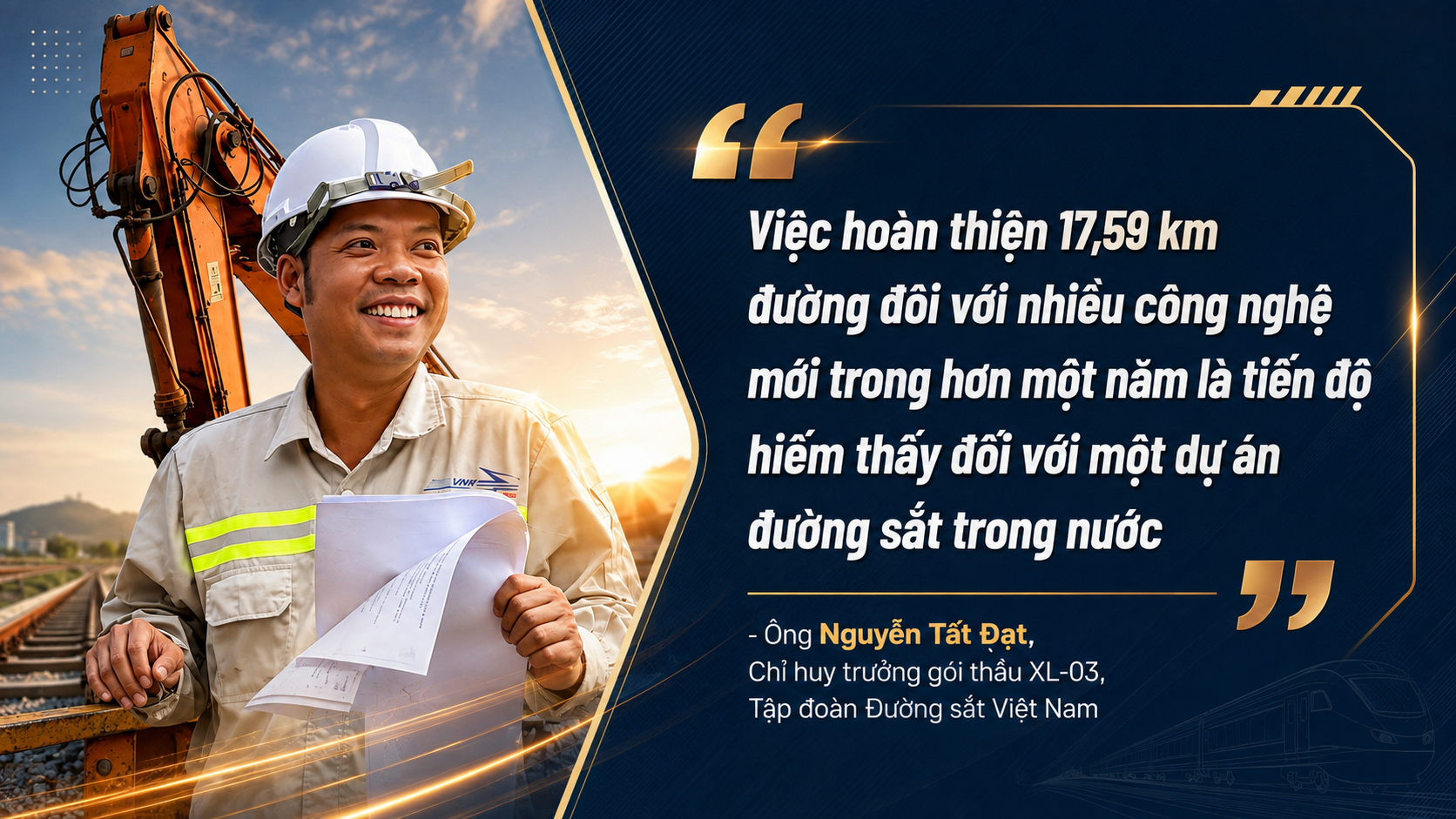 Cuộc chạy đua của 600 người để lập kỷ lục chưa từng có tại tuyến đường sắt 9.000 tỷ đồng trên đảo Việt Nam - Ảnh 4.