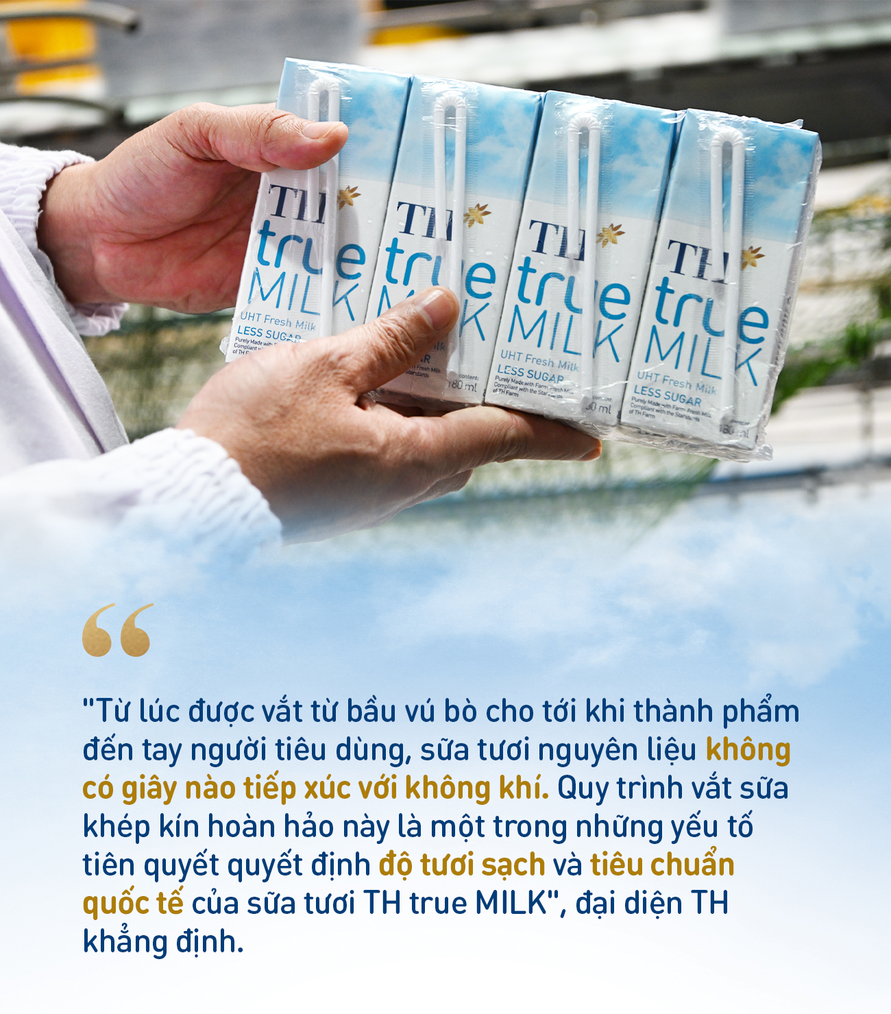Những điểm nhấn làm nên chất lượng hàng đầu của sữa tươi sạch TH true MILK - Ảnh 6. Những điểm nhấn làm nên chất lượng hàng đầu của sữa tươi sạch TH true MILK - Ảnh 6.