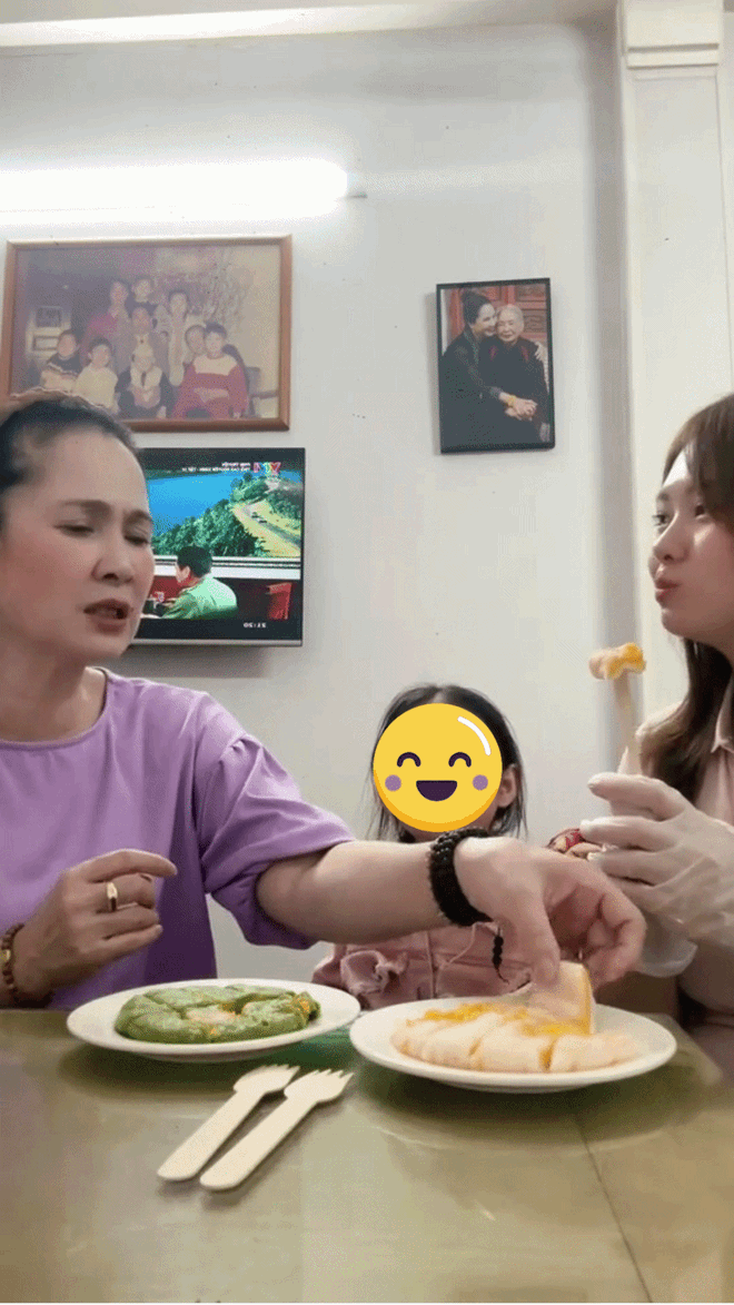 NSND Lan Hương v&agrave; con d&acirc;u ăn &ldquo;b&aacute;nh dẻo thị phi&rdquo; bất ngờ gặp chuyện thị phi ngay tr&ecirc;n s&oacute;ng, phải l&ecirc;n tiếng- Ảnh 4.