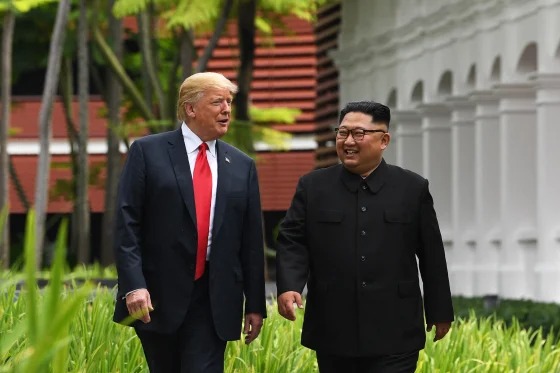 Truyền thông Mỹ hé lộ khả năng “điểm hẹn” của ông Trump và ông Kim, rất gần Việt Nam - Ảnh 1. Truyền thông Mỹ hé lộ khả năng “điểm hẹn” của ông Trump và ông Kim, rất gần Việt Nam - Ảnh 1.