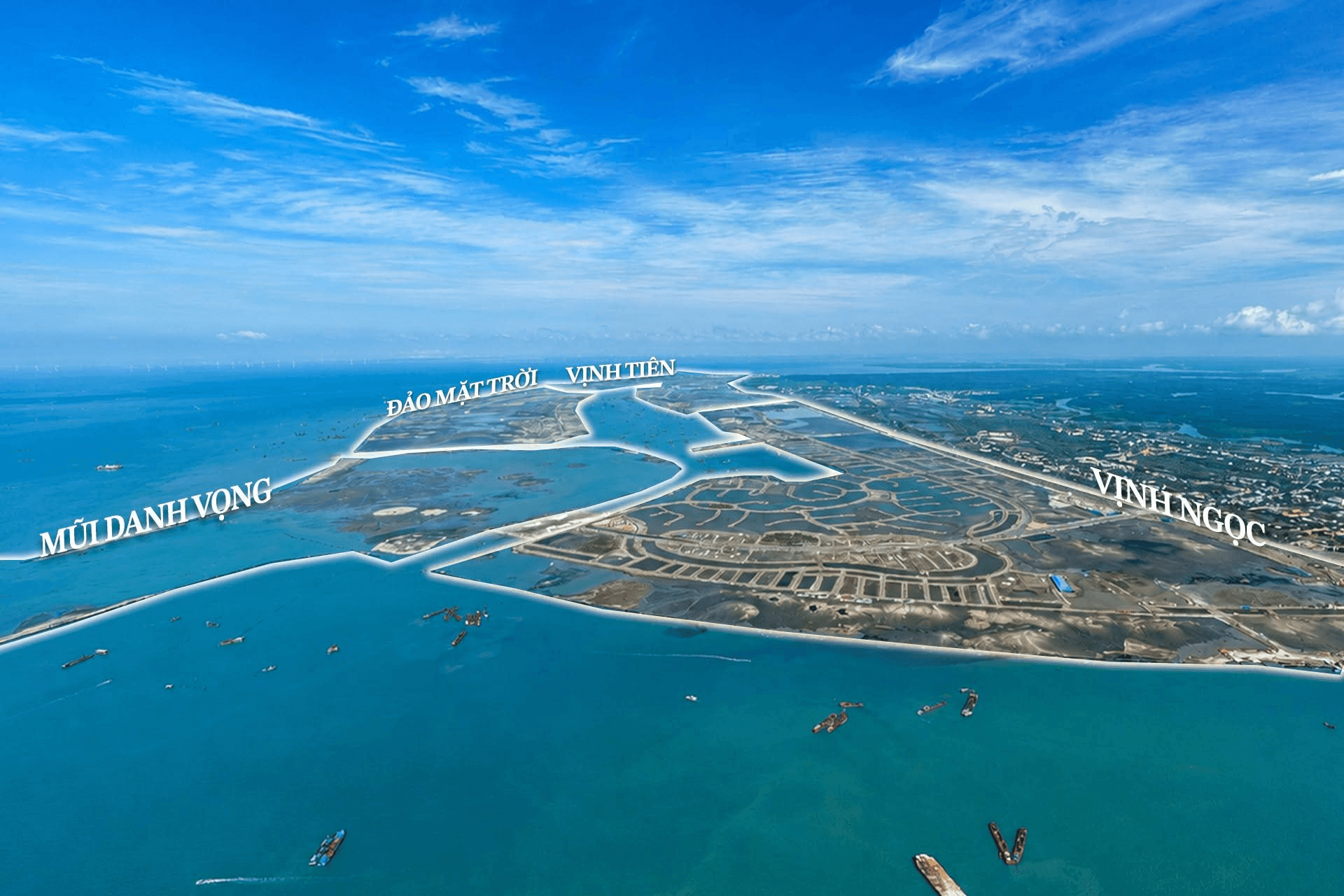 Việt Nam sắp có biển hồ nhân tạo lớn nhất hành tinh, nằm trong siêu dự án lấn biển 10 tỷ USD của Vingroup - Ảnh 3.