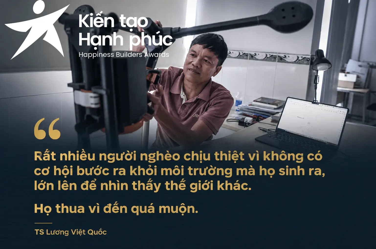 Người Việt đầu tiên xuất khẩu UAV sang Mỹ: “Tôi mong không ai phải lớn lên trong hoàn cảnh như mình” - Ảnh 2.