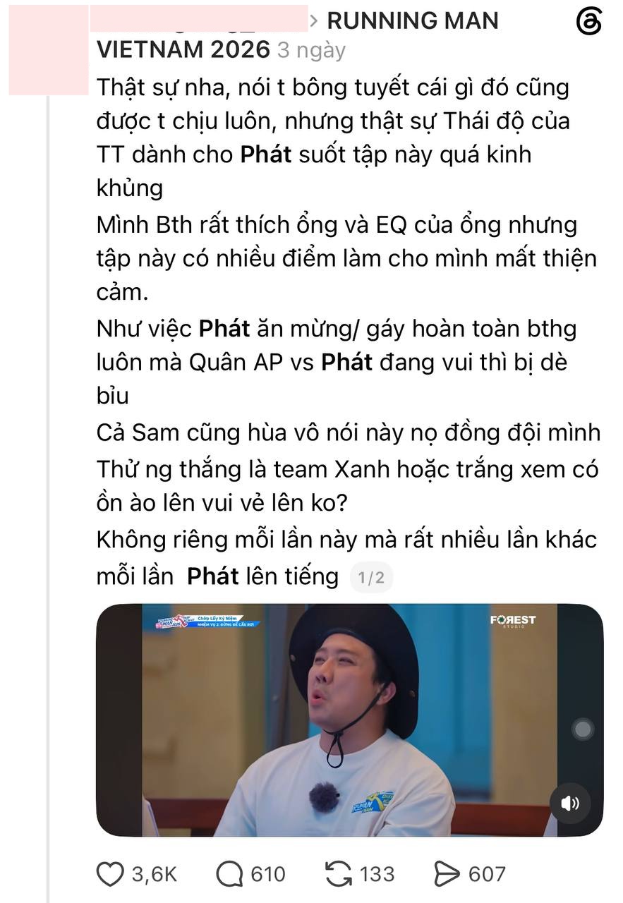 Trấn Th&agrave;nh đăng đ&agrave;n 1000 chữ l&ecirc;n tiếng ồn &agrave;o bị soi bắt nạt v&agrave; xấu t&iacute;nh với Li&ecirc;n Bỉnh Ph&aacute;t- Ảnh 2.