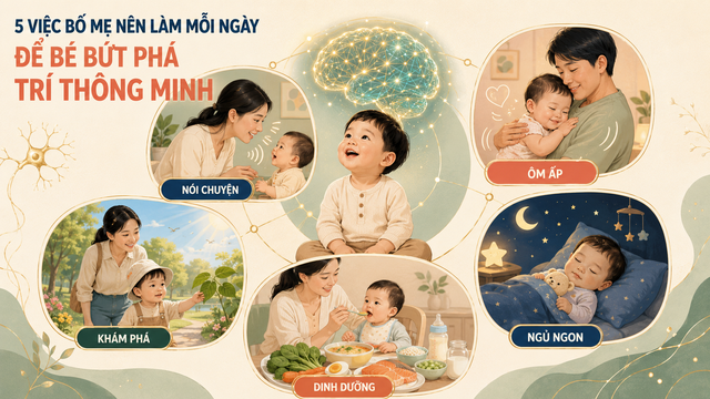 5 việc mẹ cần l&agrave;m mỗi ng&agrave;y để b&eacute; bứt ph&aacute; tr&iacute; th&ocirc;ng minh - Ảnh 2.