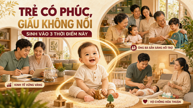 B&eacute; sinh v&agrave;o 3 thời điểm v&agrave;ng sẽ may mắn hơn - Ảnh 1.