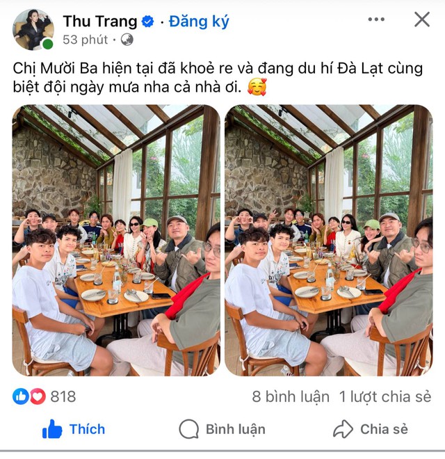 Tình trạng hiện tại của Thu Trang - Tiến Luật - Ảnh 4. Tình trạng hiện tại của Thu Trang - Tiến Luật - Ảnh 4.