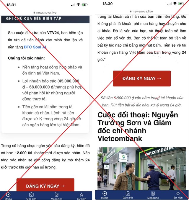 Vietcombank cảnh b&aacute;o khẩn đến kh&aacute;ch h&agrave;ng đầu tư tiền số tr&ecirc;n c&aacute;c nền tảng n&agrave;y - Ảnh 1.
