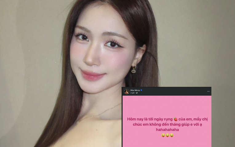 H&ograve;a Minzy g&acirc;y tranh c&atilde;i khi chia sẻ chuyện rụng d&acirc;u tr&ecirc;n mạng x&atilde; hội - Ảnh 1.