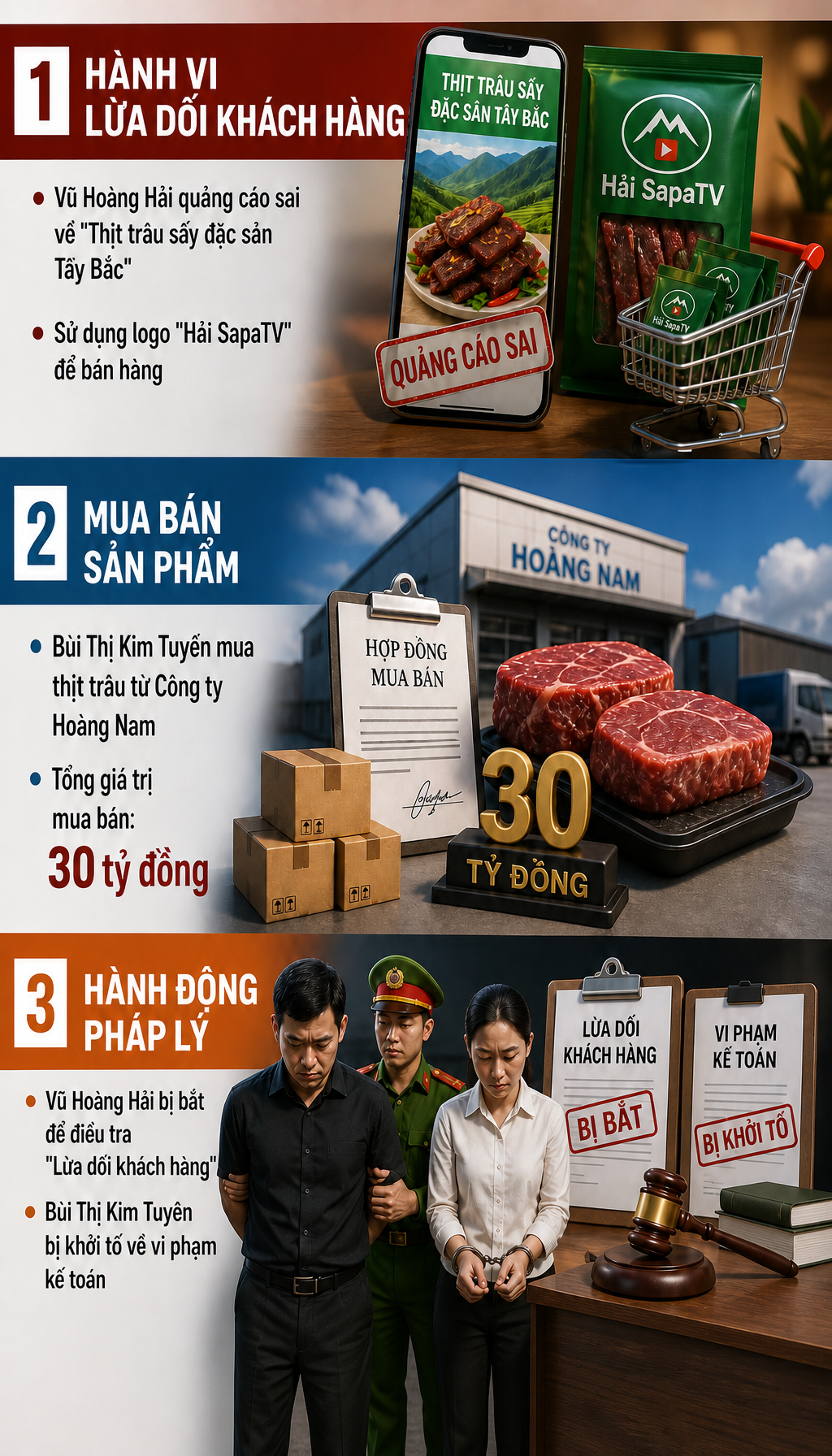 Mức độ nghiêm trọng trong vụ bắt vợ chồng Hải Sapa TV - Ảnh 1.