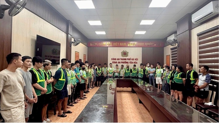 C&ocirc;ng an H&agrave; Nội triệt ph&aacute; đường d&acirc;y ma t&uacute;y lớn c&oacute; Kiều Thanh v&agrave; 97 c&acirc;y cần sa - Ảnh 1.