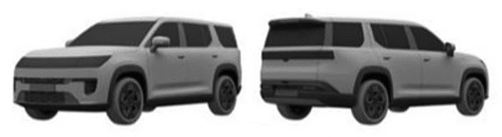 SUV VinFast cỡ trung mới lần đầu lộ diện tr&ecirc;n đường: D&aacute;ng g&oacute;c cạnh, gầm cao hơn VF 8, một chi tiết giống xe hybrid - Ảnh 7.
